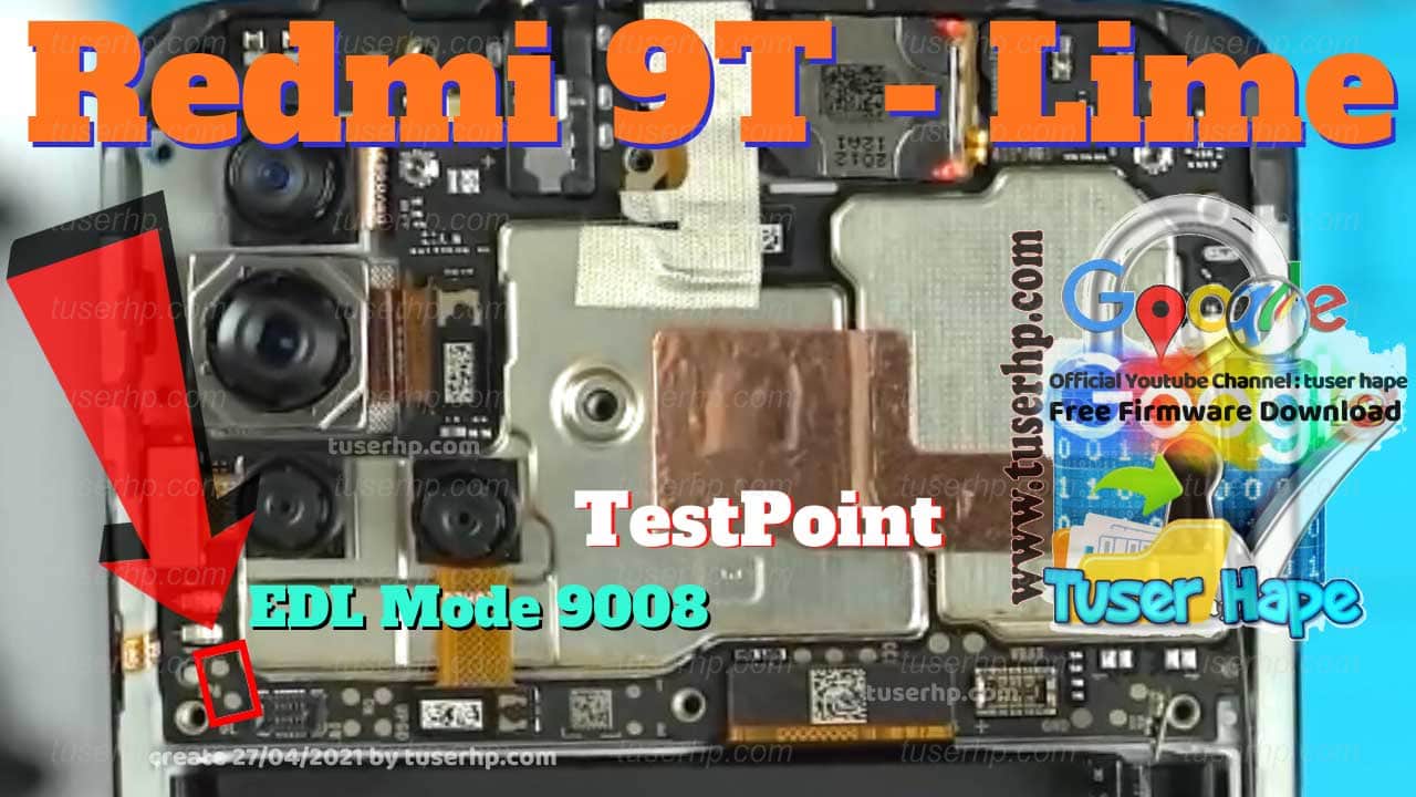 Xiaomi Redmi 9T Test Point