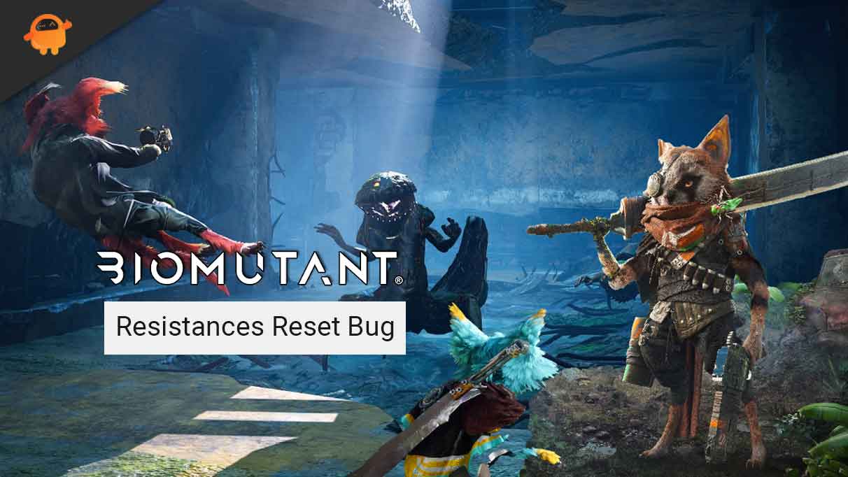 Resistances Reset Bug