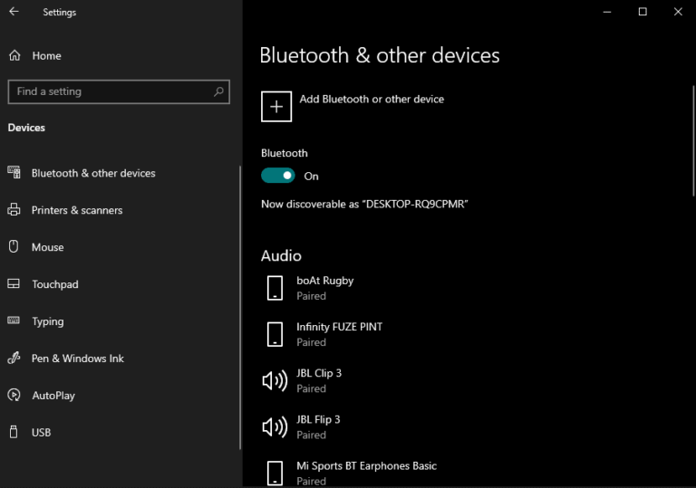 Fix Bluetooth Not Pairing on Windows 10