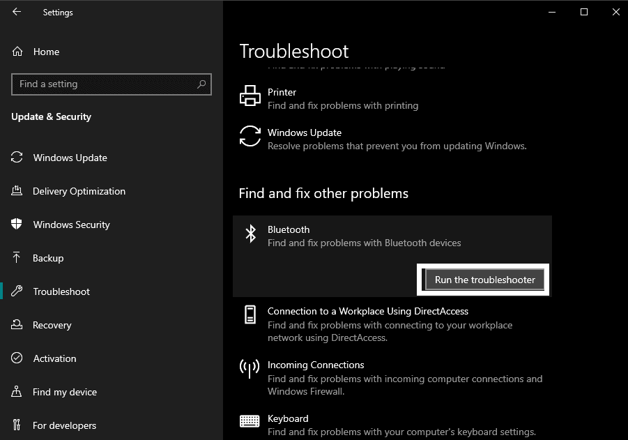 Fix: Bluetooth Not Pairing on Windows 10