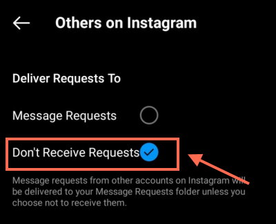 How to Turn Off Message Requests on Instagram