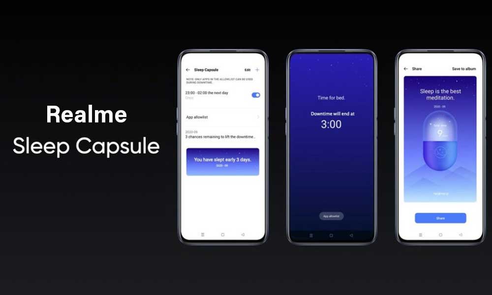 What is Sleep Capsule in Realme 2.0? How to Use it in Realme?