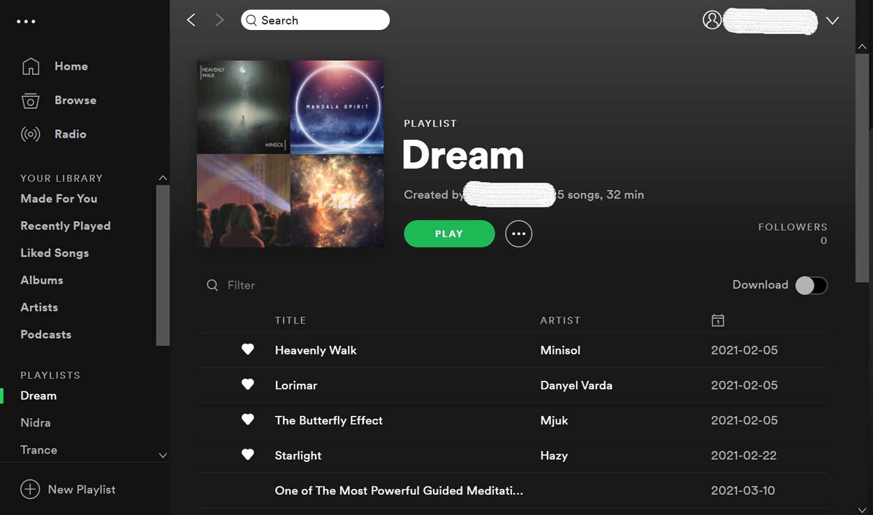 Spotify classic UI