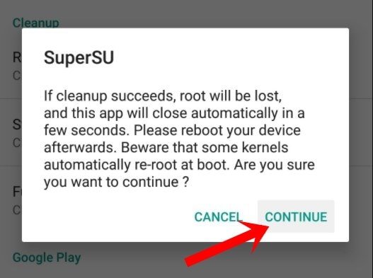 supersu unroot install magisk