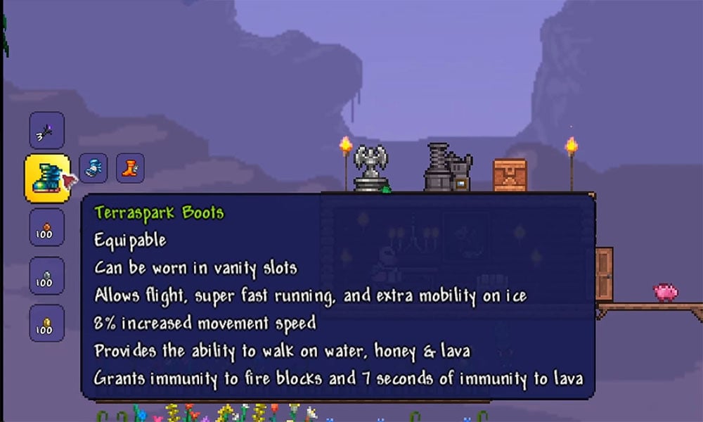 How to Get Terraspark Boots in Terraria 1.4?