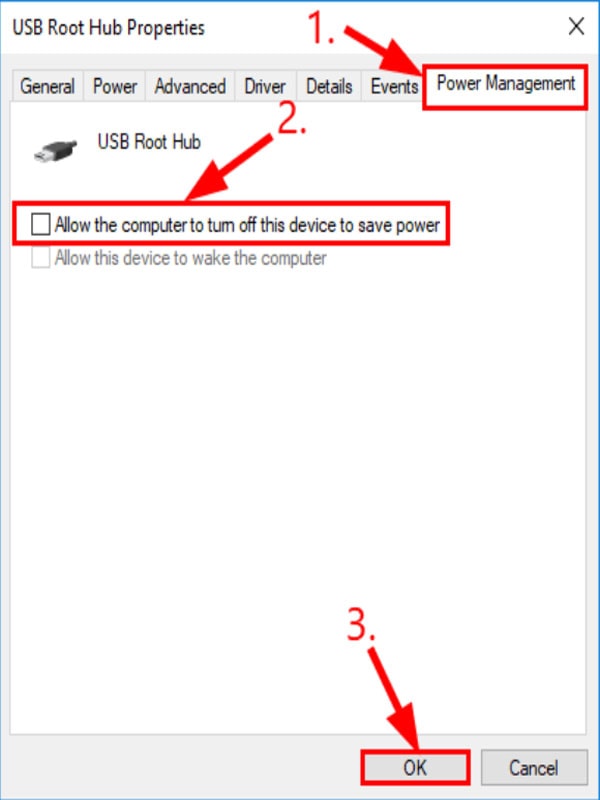 Turn off USB Root HUB Power ManagementHow To Fix Logitech G930 Cutting Out Issue