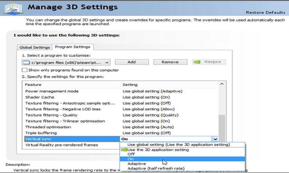 turn off vsync to fix FUSER Keeps Crashing On PC