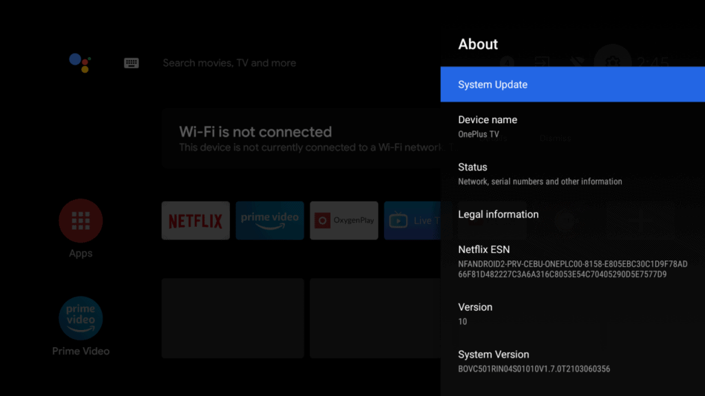 OnePlus TV Q1: How to Update OTA Zip File Manually