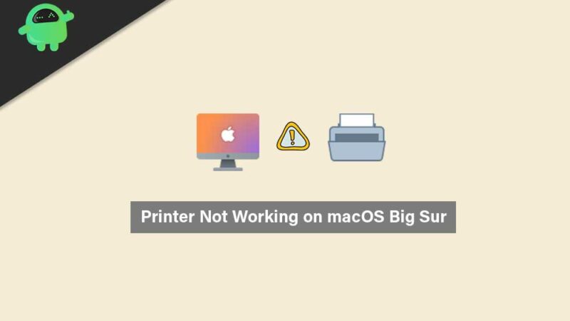 Fix: Printer Not Working on macOS Big Sur