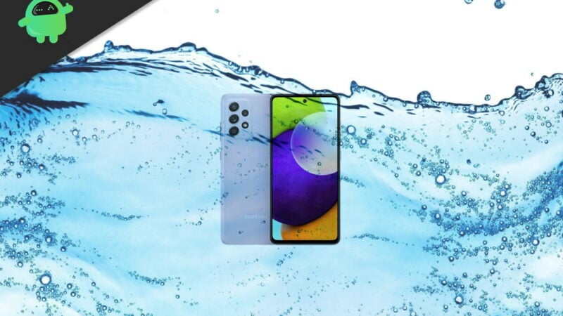 Samsung Galaxy M42 5G, A51 5G and A52 5G Waterproof Test