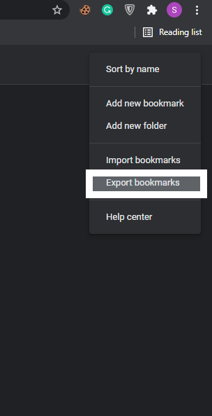 How to Export and Import Chrome Bookmarks?