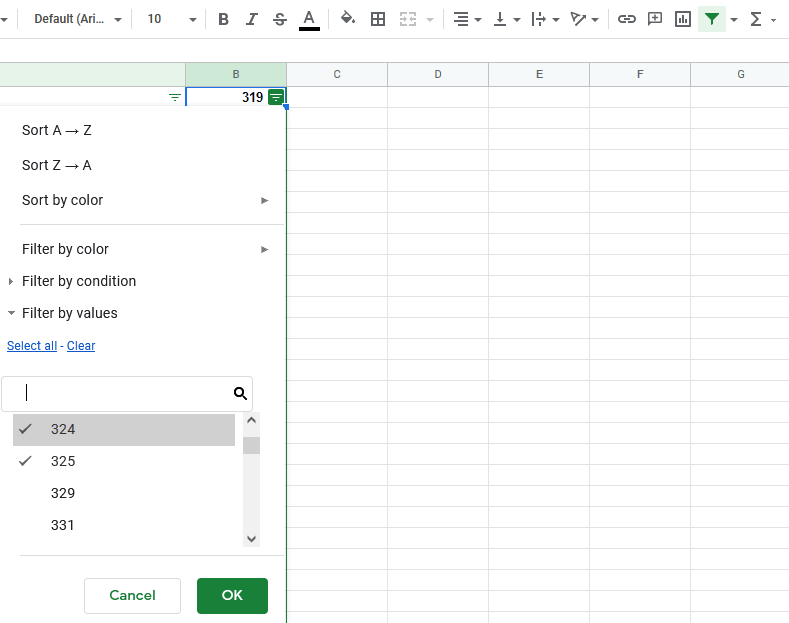 How to Filter in Google Sheets?