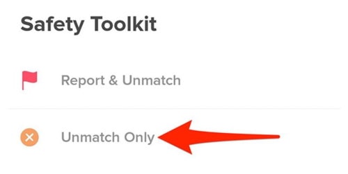 How to Unmatch on Tinder