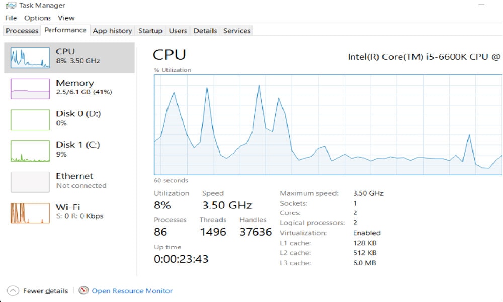 Stop overclocking