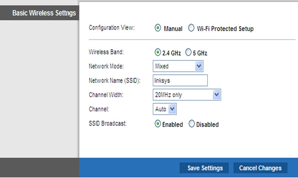 Switch from 2.4ghz to 5ghz