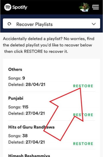 How to Recover Deleted Playlists on Spotify