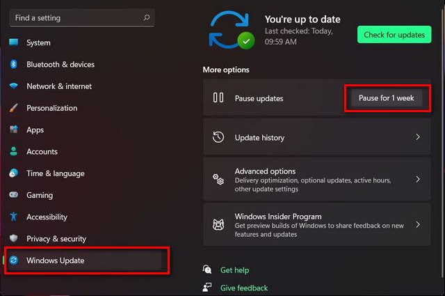 How to Stop Automatic Updates on Windows 11