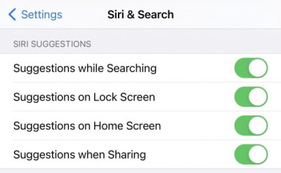 Stop Your iPhone from Making Irrelevant Suggestions