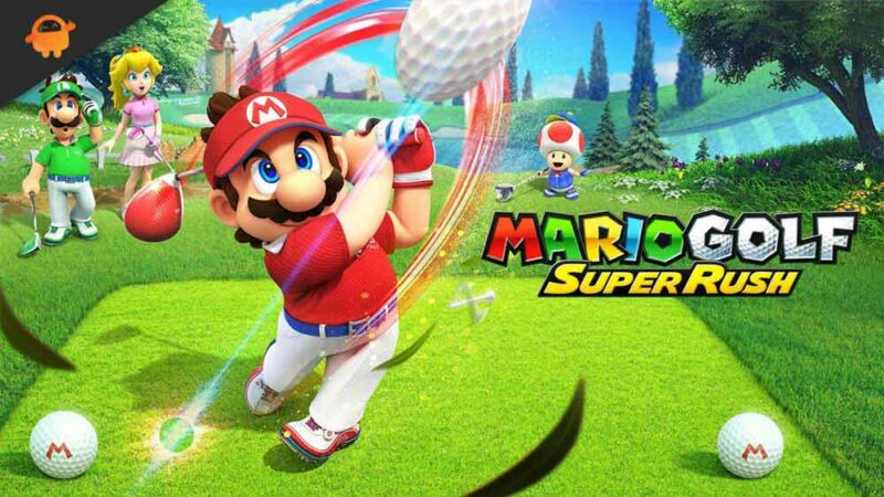 Mario Golf Super Rush | How To Backspin, Topspin, and Curve Shots