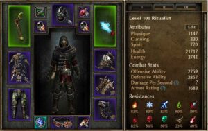 grim dawn new class shaman
