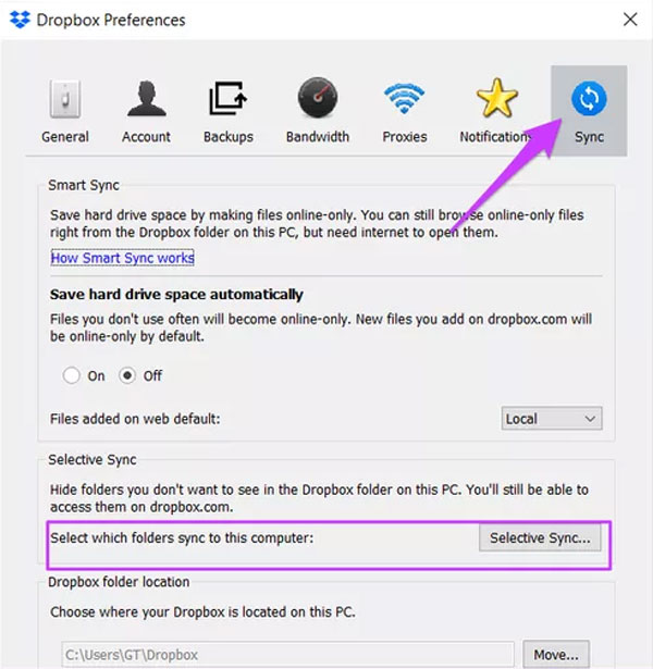 dropbox for mac selective sync dropbox for mac selective sync