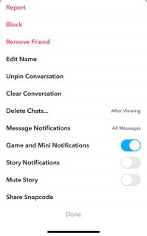 How to delete all chat on snapchat
