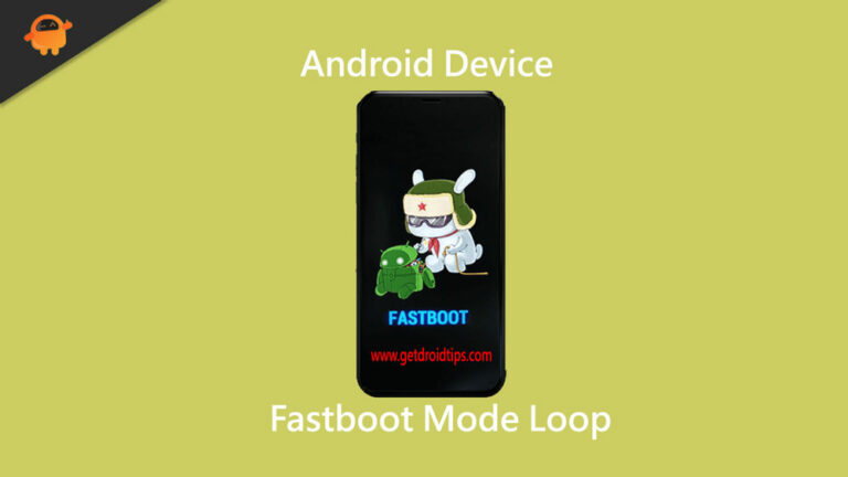 device stuck in fastboot mode