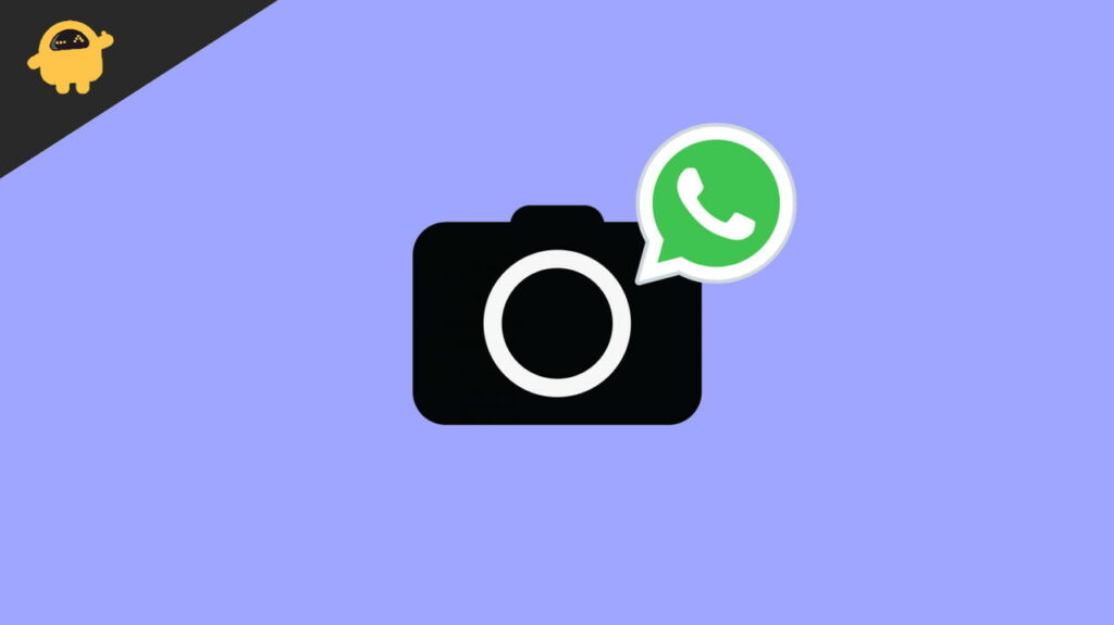 how to open back camera in whatsapp video call