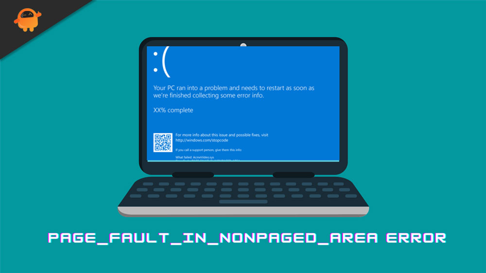 Ошибка page fault in nonpaged