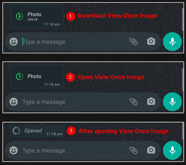 How to Send Dis­ap­pear­ing Pho­tos and Videos in WhatsApp