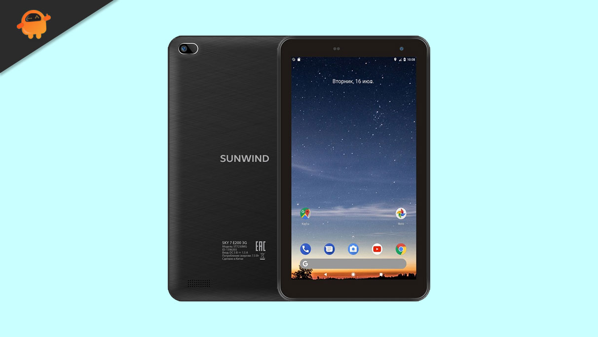 Download SunWind SKY 7 E200 Firmware Flash File (Stock ROM Guide)