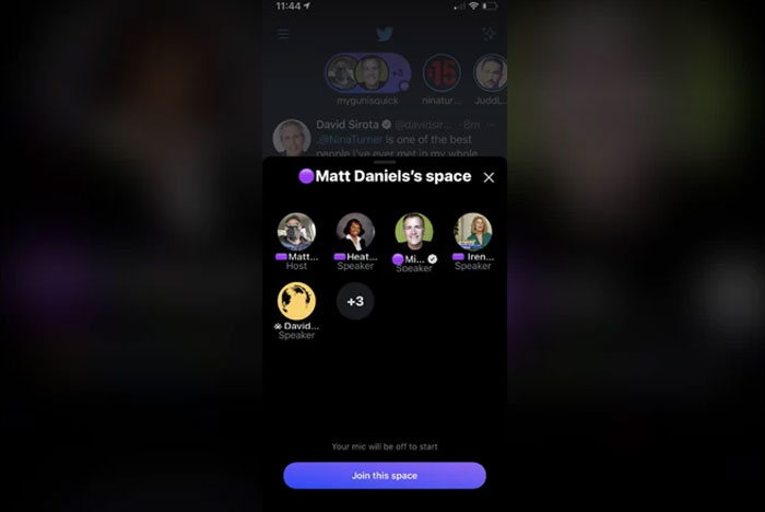 How to join twitter spaces