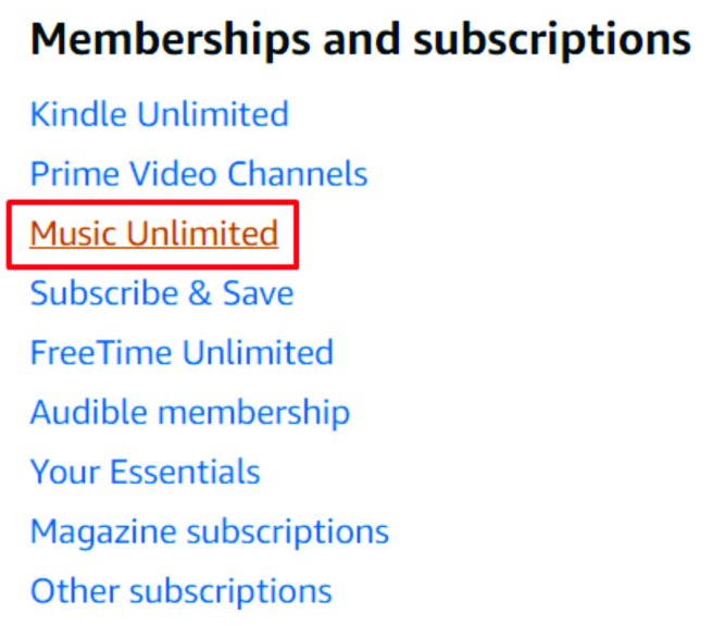 How to Cancel Amazon Music