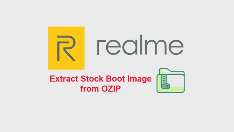 How to Extract Boot Image from Realme Firmware