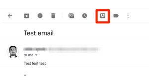 How to unarchive email in gmail