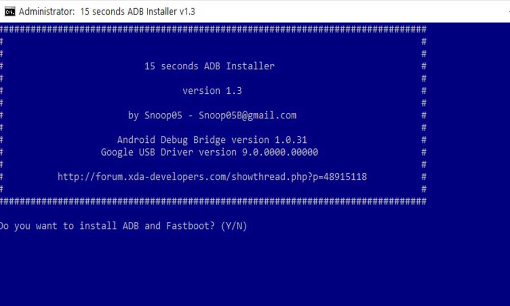 Download 15 Seconds ADB Installer | Latest 2021 Update