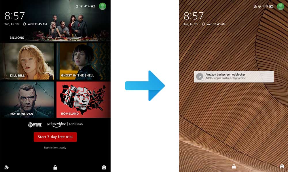 How to Remove Amazon Lockscreen Ads From Amazon Fire HD 8 and HD 10