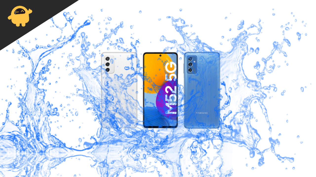 Is Samsung Galaxy F42 5G and M52 5G Waterproof smartphone