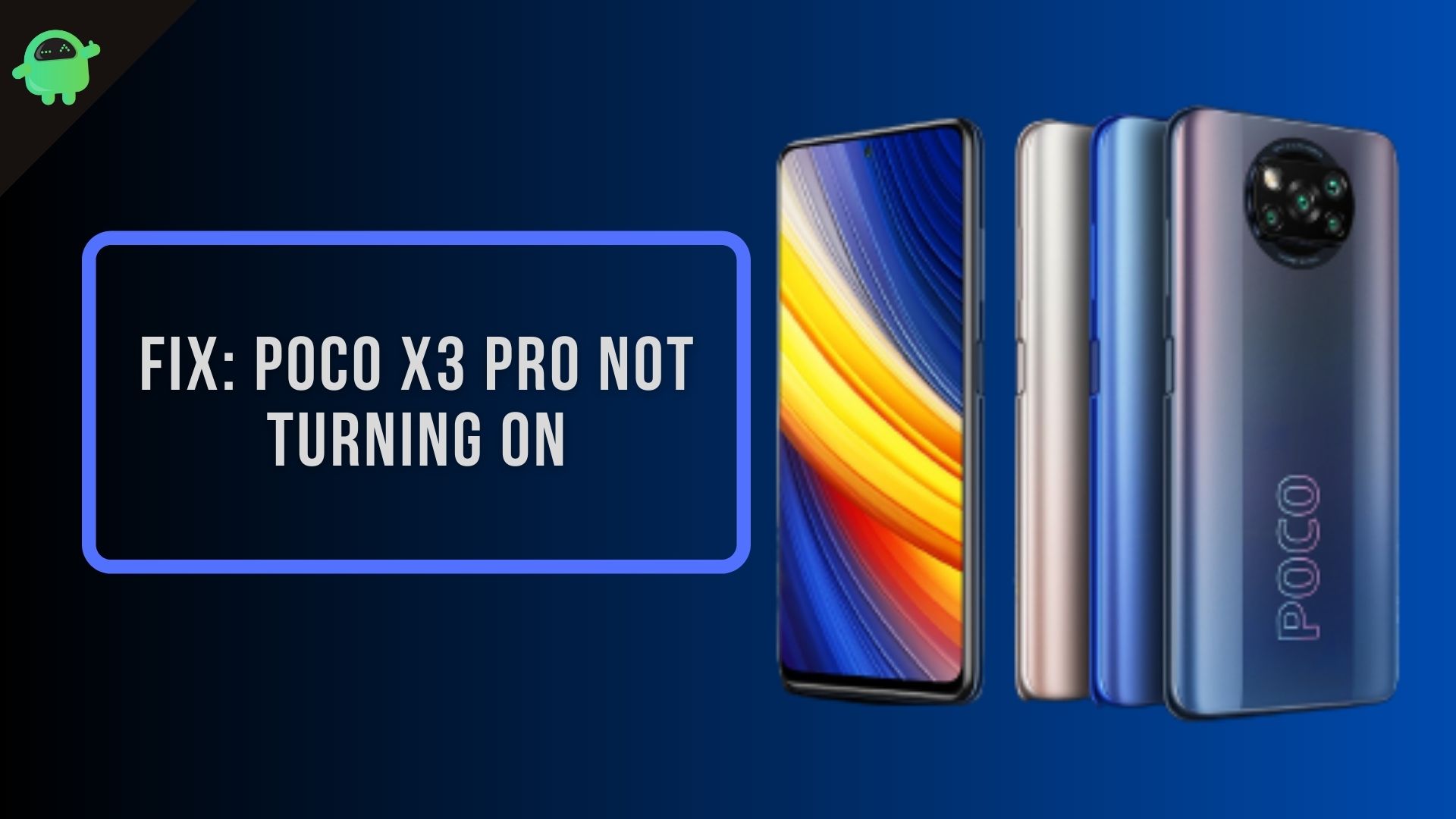 poco x3 pro не заряжается больше 1 процента