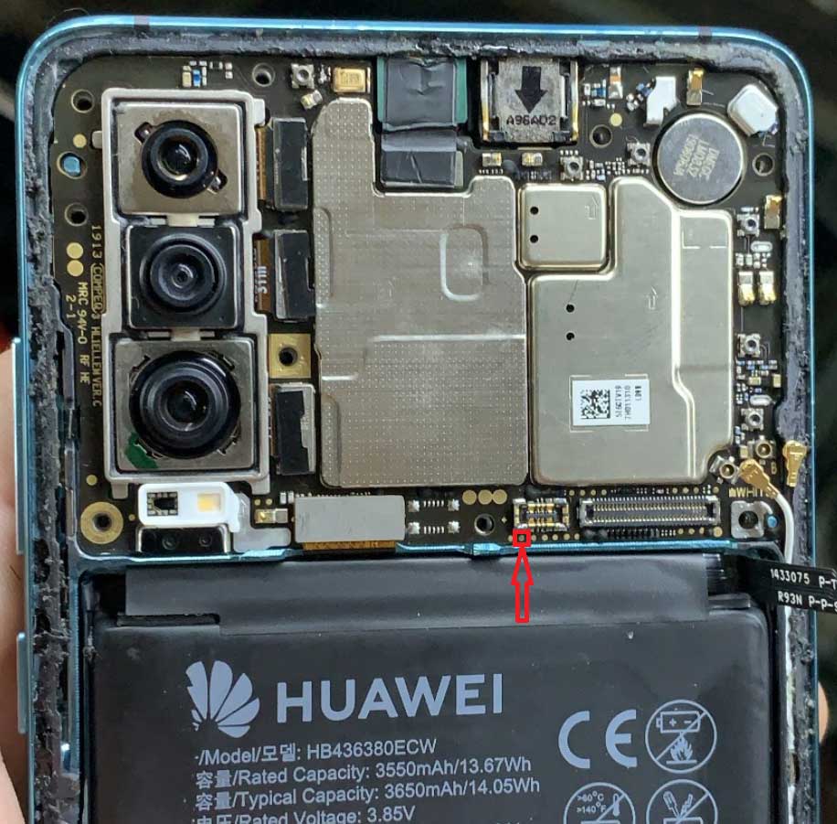 Huawei P30 ELE-L29, ELE-L09 Testpoint