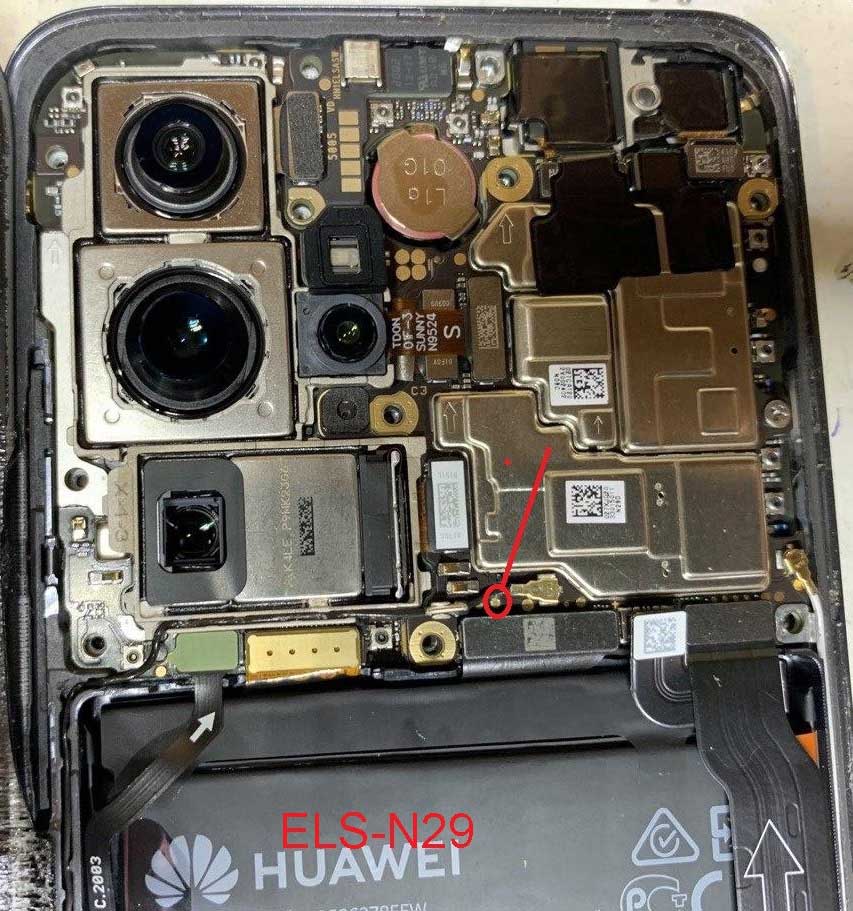 Huawei P40 Pro ELS-NX9, ELS-N04 Test Point, Remove Huawei ID and Bypass FRP