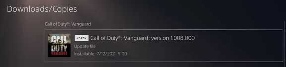Fix: Call of Duty Vanguard Connection Failed Update Required Error