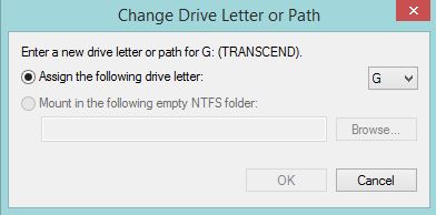 Rename Drive Letter