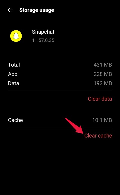 Clear Cache