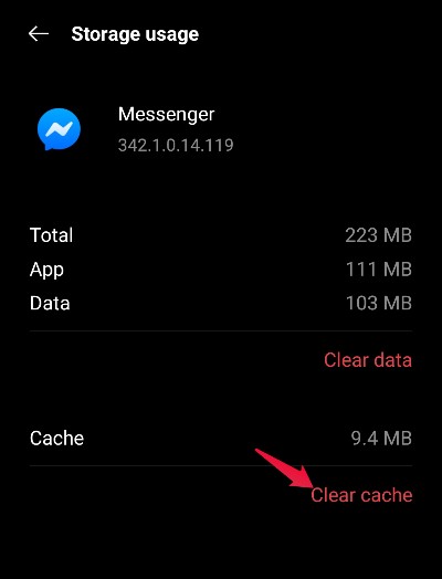 Clear Cache