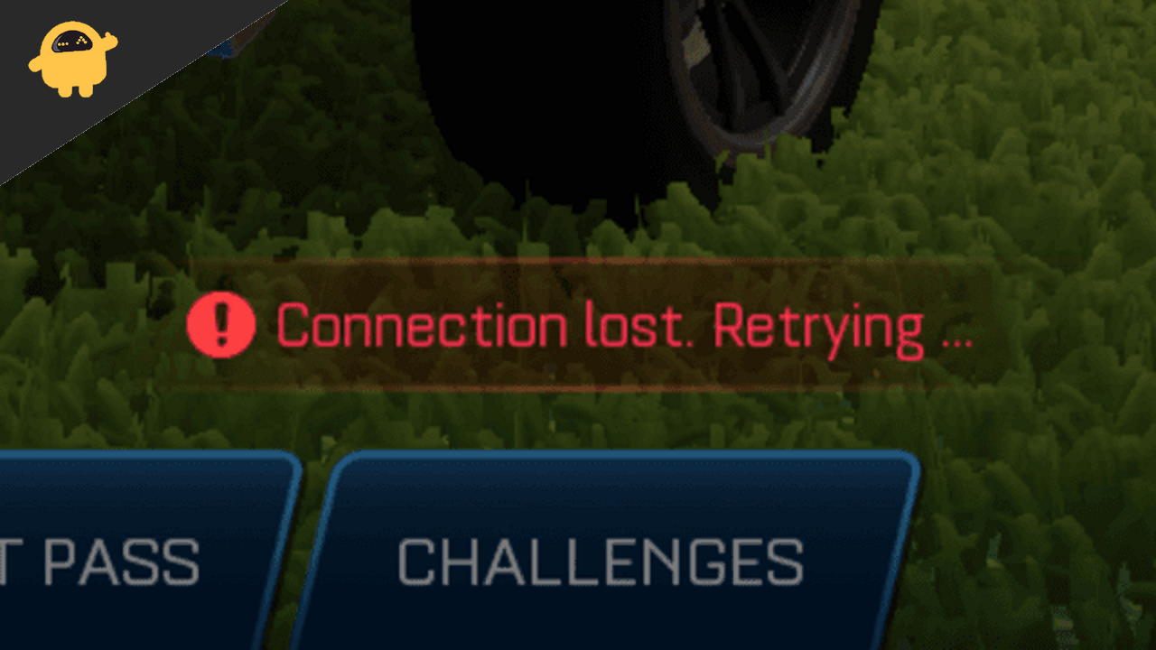 Fix Rocket League Sideswipe Connection Lost Retrying Error