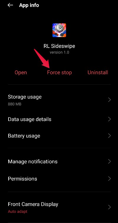 Force Stop