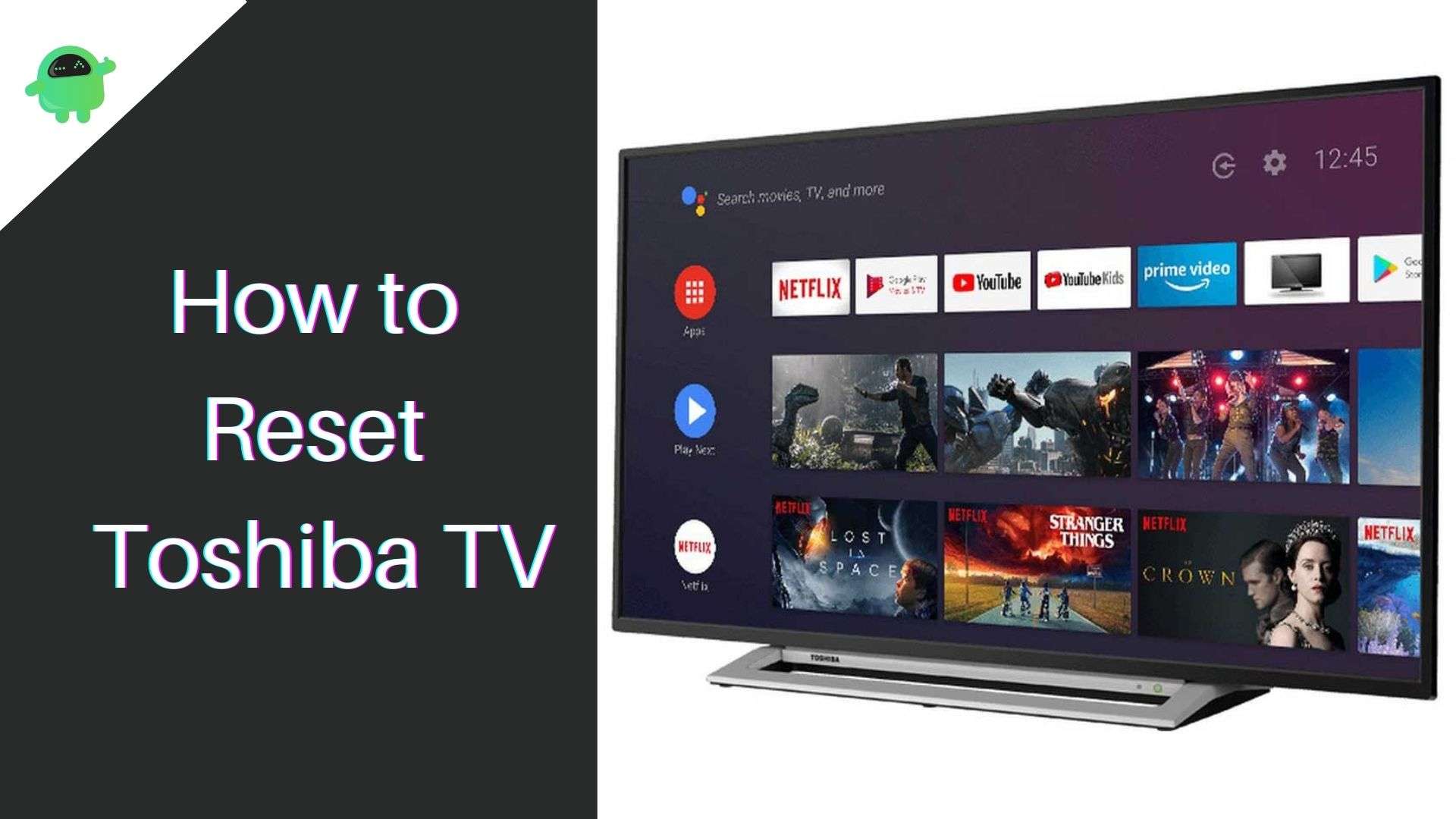 How to Reset Toshiba TV Resetting To Factory Settings