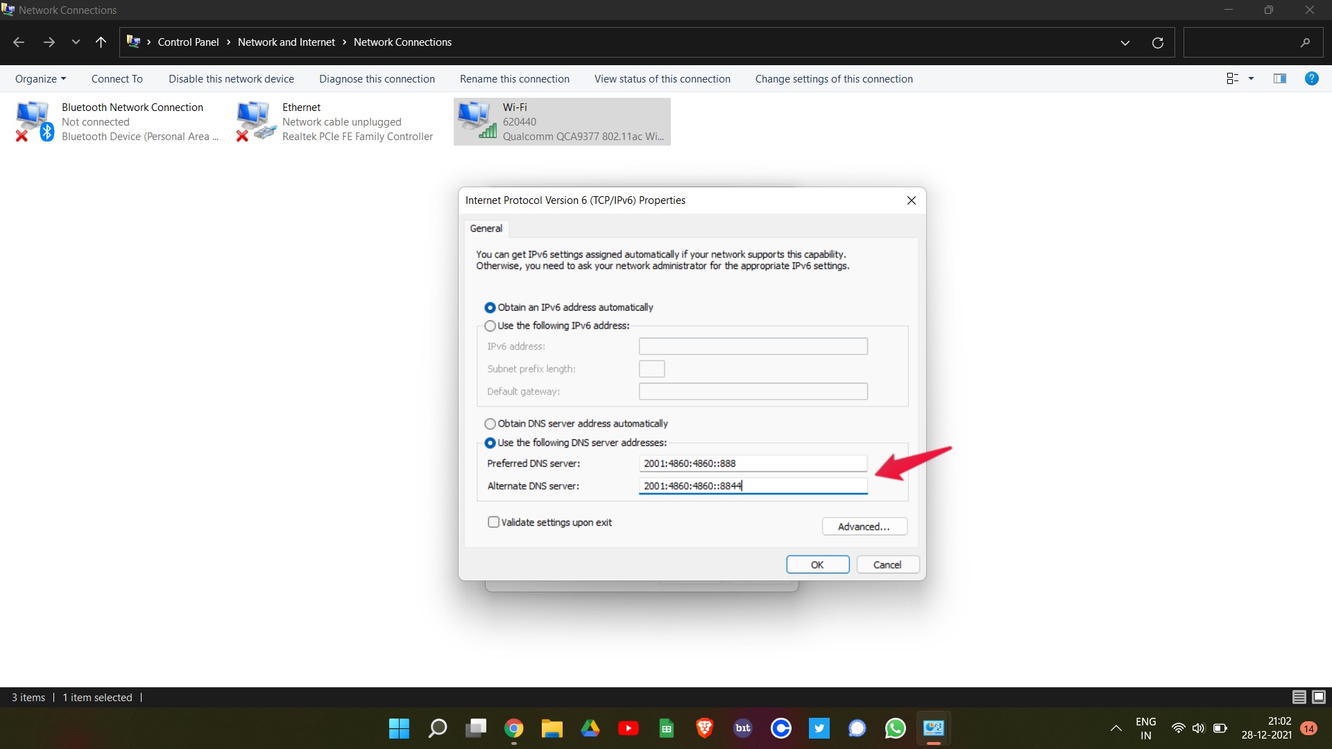 IPv6 Settings