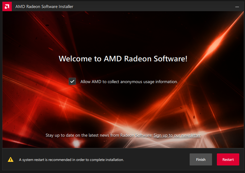 Amd fix. AMD ошибка 182. Ошибка AMD Radeon. Error 182 AMD Radeon software. The Version of AMD Radeon software you have Launched is not compatible.